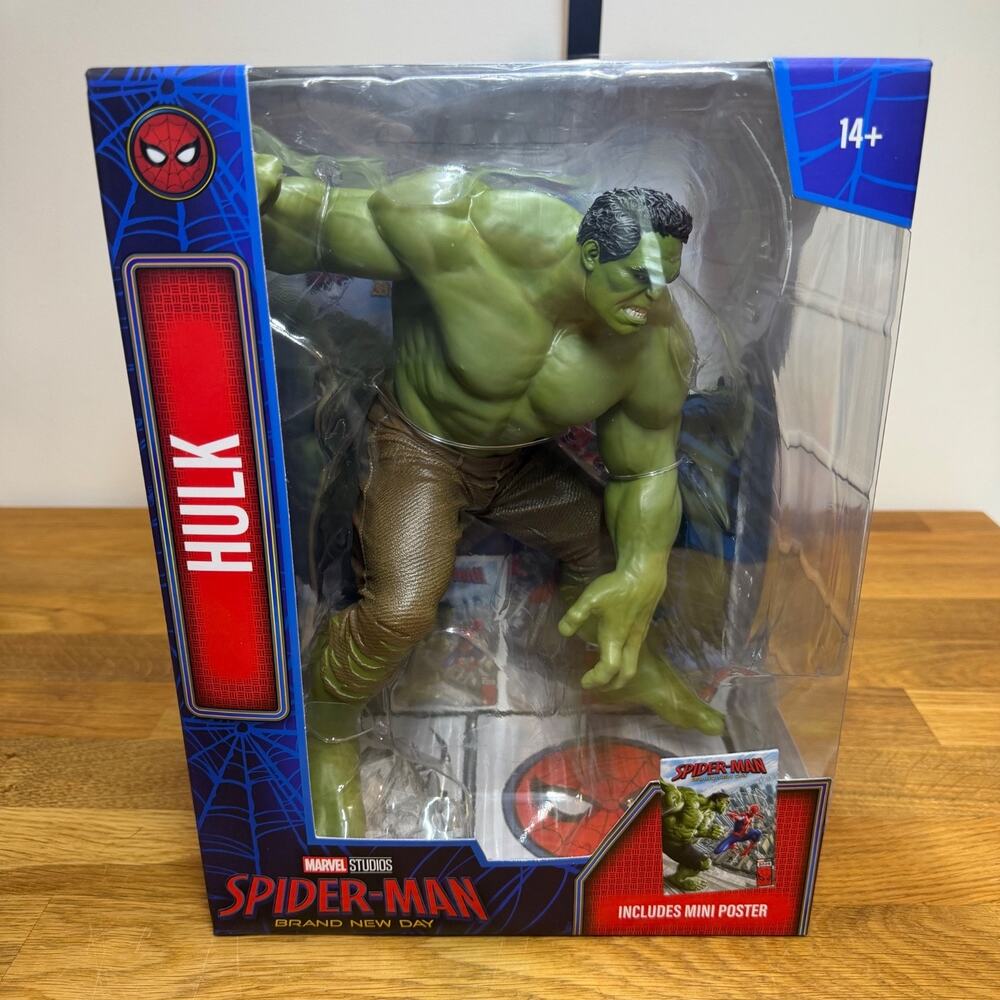 McFarlane Toys Hulk Deluxe Figure Marvel Studios Spider-Man Brand New Day 1:6